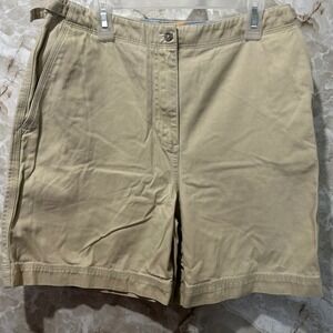 Lauren Ralph Lauren Khaki Shorts Pockets Belt Loops Women's Size 6‎